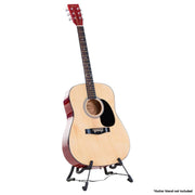Darrahopens Audio & Video > Musical Instrument & Accessories Karrera 41in Acoustic Wooden Guitar with Bag - Natural