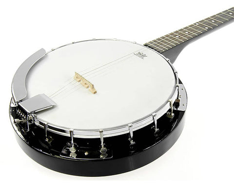 Darrahopens Audio & Video > Musical Instrument & Accessories Karrera 5 String Resonator Banjo - Black