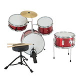 Darrahopens Audio & Video > Musical Instrument & Accessories Karrera Children's 4pc Drum Kit - Red
