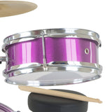 Darrahopens Audio & Video > Musical Instrument & Accessories Karrera Childrens 4pc Drum Kit - Purple