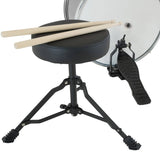 Darrahopens Audio & Video > Musical Instrument & Accessories Karrera Childrens 4pc Drum Kit - Silver