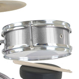 Darrahopens Audio & Video > Musical Instrument & Accessories Karrera Childrens 4pc Drum Kit - Silver