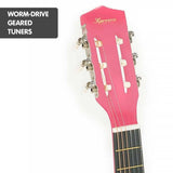 Darrahopens Audio & Video > Musical Instrument & Accessories Karrera Childrens Acoustic Guitar Kids - Pink