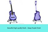 Darrahopens Audio & Video > Musical Instrument & Accessories Karrera Childrens Acoustic Guitar Kids - Purple