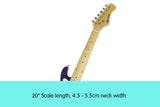 Darrahopens Audio & Video > Musical Instrument & Accessories Karrera Electric Childrens Guitar Kids - Purple