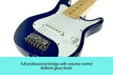 Darrahopens Audio & Video > Musical Instrument & Accessories Karrera Electric Childrens Kids Guitar - Blue