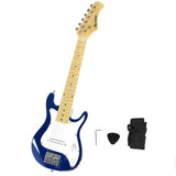 Darrahopens Audio & Video > Musical Instrument & Accessories Karrera Electric Childrens Kids Guitar - Blue