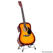 Darrahopens Audio & Video > Musical Instrument & Accessories Karrera Electronic Acoustic Guitar 41in  - Sunburst