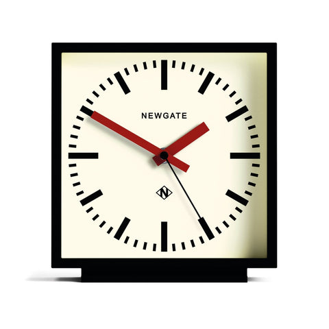 Darrahopens Audio & Video > Musical Instrument & Accessories Newgate Amp Mantel Clock Black With Red Hands