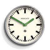 Darrahopens Audio & Video > Musical Instrument & Accessories Newgate Luggage Wall Clock Galvanised Green Hands