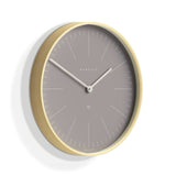 Darrahopens Audio & Video > Musical Instrument & Accessories Newgate Mr Clarke Clock Pale Wood Clay Grey Dial
