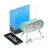 Darrahopens Audio & Video > Musical Instrument & Accessories Newgate Space Hotel Cyborg Led Alarm Clock Blue