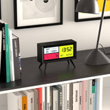 Darrahopens Audio & Video > Musical Instrument & Accessories Newgate Spectronoma Lcd Alarm Clock Matte Black