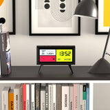Darrahopens Audio & Video > Musical Instrument & Accessories Newgate Spectronoma Lcd Alarm Clock Matte Black