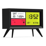 Darrahopens Audio & Video > Musical Instrument & Accessories Newgate Spectronoma Lcd Alarm Clock Matte Black