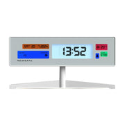Darrahopens Audio & Video > Musical Instrument & Accessories Newgate Supergenius Lcd Alarm Clock Matte White