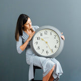Darrahopens Audio & Video > Musical Instrument & Accessories Newgate Westhampton Clock Posh Grey