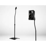 darrahopens Audio & Video > Musical Instrument & Accessories Set of 2 112CM Surround Sound Speaker Stand - Black