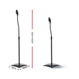 darrahopens Audio & Video > Musical Instrument & Accessories Set of 2 112CM Surround Sound Speaker Stand - Black