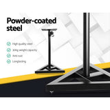 darrahopens Audio & Video > Musical Instrument & Accessories Set of 2 120CM Surround Sound Speaker Stand - Black