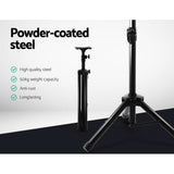 darrahopens Audio & Video > Musical Instrument & Accessories Set of 2 Adjustable 120CM Speaker Stand - Black