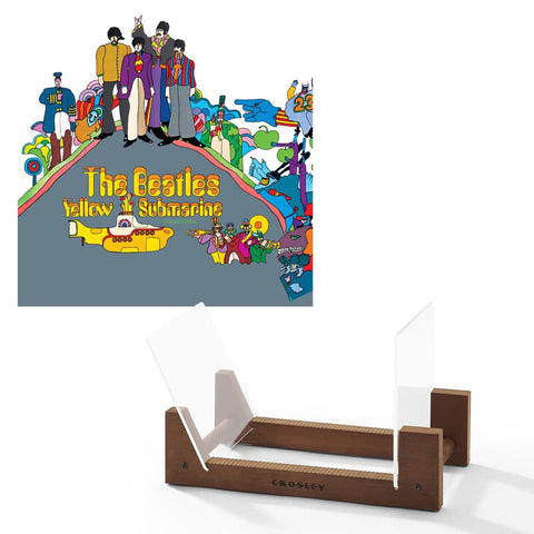 Darrahopens Audio & Video > Musical Instrument & Accessories The Beatles - Yellow Submarine - Vinyl Album & Crosley Record Storage Display Stand