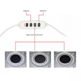 darrahopens Audio & Video > Photography 12'' LED Light Room Photo Studio Photography Lighting Tent Kit Backdrop Cube Box