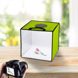 darrahopens Audio & Video > Photography 12'' LED Light Room Photo Studio Photography Lighting Tent Kit Backdrop Cube Box