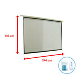 darrahopens Audio & Video > Photography 120" Electric Motorised Projector Screen TV +Remote