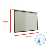 darrahopens Audio & Video > Photography 150" Electric Motorised Projector Screen TV +Remote