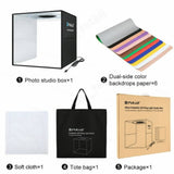 Darrahopens Audio & Video > Photography 40CM Portable Photo Studio LED Light Tent Bar Cube Soft Box Room Photography