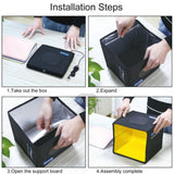 Darrahopens Audio & Video > Photography 40CM Portable Photo Studio LED Light Tent Bar Cube Soft Box Room Photography