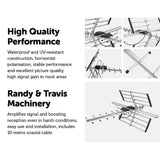 darrahopens Audio & Video > Photography Digital TV Outdoor Antenna Aerial UHF VHF FM AUSTRALIAN Signal Amplifier Booster