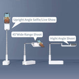Darrahopens Audio & Video > Photography LED Portable Phone Holder Stand Wireless Remote Dimmable Selfie Fill Light Lamp White
