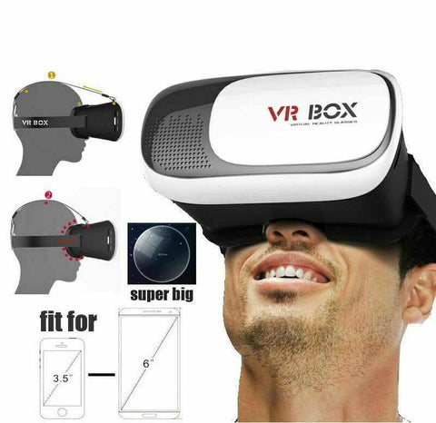 Darrahopens Audio & Video > Projectors & Accessories 3D VR BOX Headset 2.0 Virtual Reality Glasses Goggles for Android smartphone
