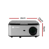 Darrahopens Audio & Video > Projectors & Accessories Devanti Mini Video Projector Wifi USB HDMI Portable 3800 Lumens HD 1080P Home Theater