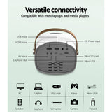 darrahopens Audio & Video > Projectors & Accessories Mini Video Projector Wifi USB HDMI Portable 50ANSI Lumens HD 1080P Home Theater