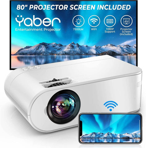 Darrahopens Audio & Video > Projectors & Accessories YABER V2 Native 720P LCD Entertainment Projector