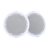 darrahopens Audio & Video > Speakers 2 x 6" In Ceiling Speakers Home 80W Speaker Theatre Stereo Outdoor Multi Room