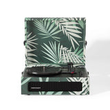 Darrahopens Audio & Video > Speakers Crosley Voyager Bluetooth Portable Turntable - Botanical + Bundled HolySmoke Bluetooth Retro Speaker - Black