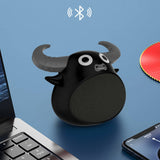 darrahopens Audio & Video > Speakers Fitsmart Bluetooth Animal Face Speaker Portable Wireless Stereo Sound - Khaki