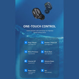 darrahopens Audio & Video > Speakers FitSmart In Ear Buds with Charging Case Portable Wireless Black