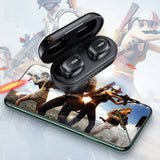 darrahopens Audio & Video > Speakers FitSmart In Ear Buds with Charging Case Portable Wireless Black