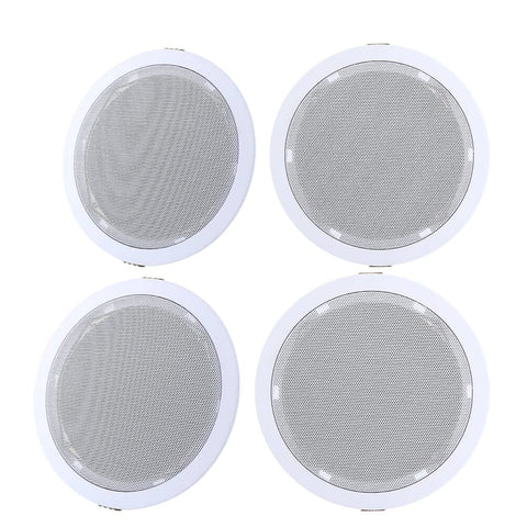 Darrahopens Audio & Video > Speakers Giantz 6 Inch Ceiling Speakers In Wall Speaker Home Audio Stereos Tweeter 4pcs