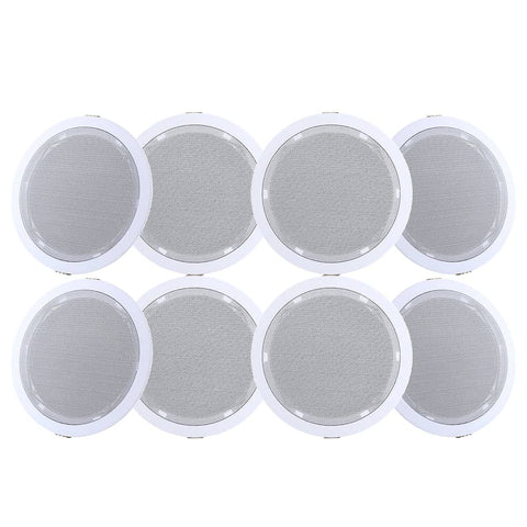 Darrahopens Audio & Video > Speakers Giantz 6 Inch Ceiling Speakers In Wall Speaker Home Audio Stereos Tweeter 8pcs