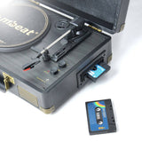 darrahopens Audio & Video > Speakers mbeat Uptown Retro Turntable and Cassette Player with Bluetooth Speakers