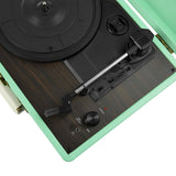 darrahopens Audio & Video > Speakers mbeat Woodstock Tiffany Blue Retro Turntable