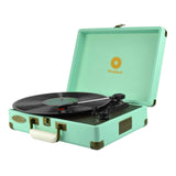 darrahopens Audio & Video > Speakers mbeat Woodstock Tiffany Blue Retro Turntable