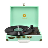 darrahopens Audio & Video > Speakers mbeat Woodstock Tiffany Blue Retro Turntable