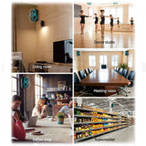 darrahopens Audio & Video > Speakers New Audioline Indoor Outdoor Speaker Pair 3-Way 4\" Bookshelf Wall / Ceiling Mount